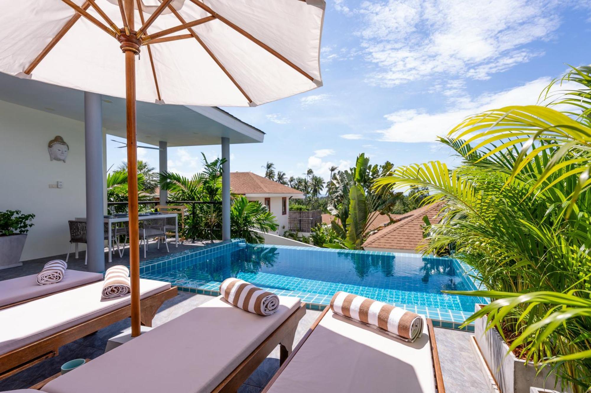Villa Lea - Piscine - Wifi - Vue - Calme Hua Thanon  Exterior photo